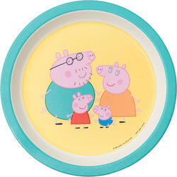 Petit Jour Paris Baby Food Plate made of Melamine Yellow