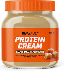 Biotech USA Φυστικοβούτυρο Απαλό Protein Cream με Salted Caramel 400gr Biotech USA Φυστικοβούτυρο Απαλό Protein Cream με Salted Caramel 400gr