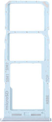 Υποδοχή κάρτας Dual Sim SD Card Dual Sim Tray SD Card Γαλάζιο για Galaxy M23