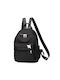 Yookie Damen Tasche Rucksack Schwarz