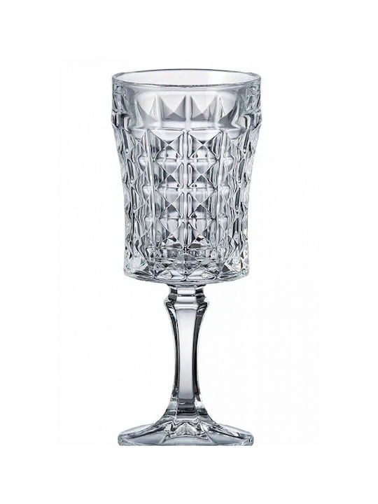 Diamond Glass for White Wine made of Crystal Goblet