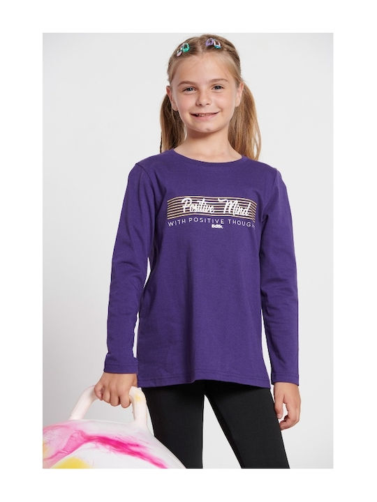 BodyTalk Kids' Shirt Long Sleeve Purple