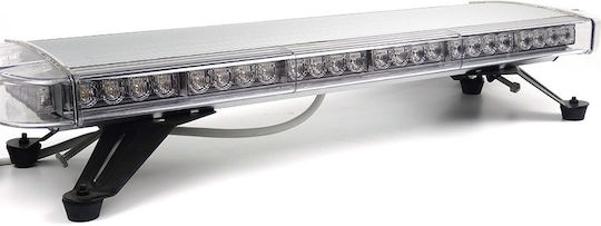 Auto-Leuchtturm LED 12V 76cm mit Orange Beleuchtung