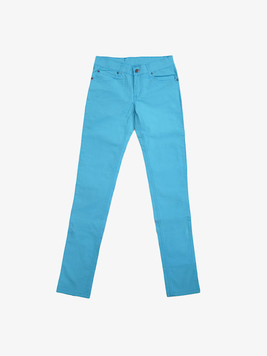 Cheap Monday Women's Cotton Trousers Light Blue