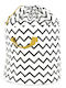 One & Only Baby Children's Laundry Basket made of Fabric Multicolour 42x42x60cm 1pcs