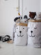 One & Only Baby Children's Laundry Basket White 32x16x61cm 1pcs