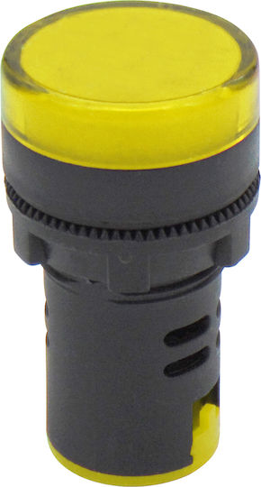 Φ22 24VAC/DC AD22-22DS KND LED Indicator Light Yellow (02.011.0053)