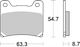 Fuego Racing Motorcycle Brake Pads