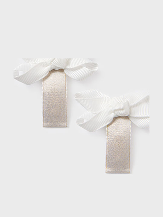Abel & Lula Set of Kids Hair Clips with Bobby Pin in Beige Color