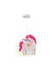 Ravenna Kids Single Ceiling Light E27 Pink