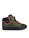 B Gisli Kids Sneakers with Scratch Khaki