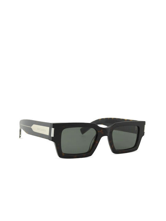 Ysl Sonnenbrillen mit Braun Schildkröte Rahmen und Gray Linse SL 572 002