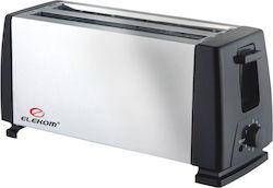 Elekom Toaster 4 Slots 1300W Inox