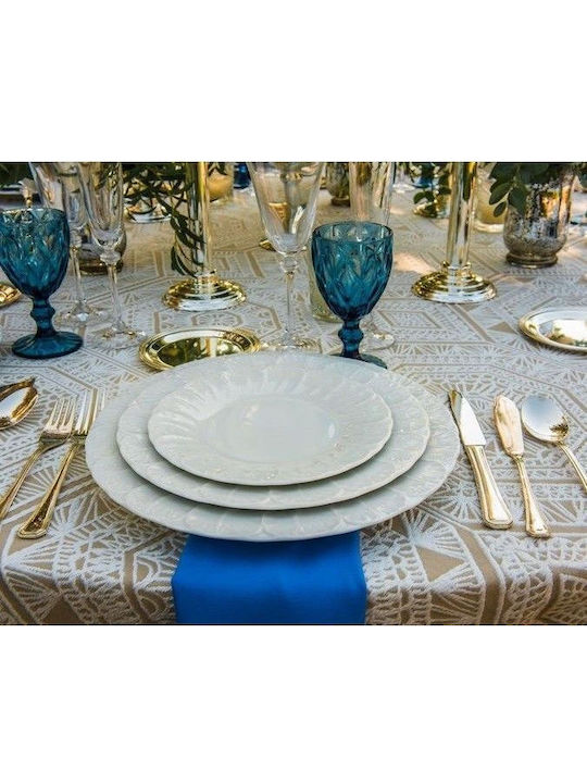 Cryspo Trio Jasmine Beige Porcelain Dinnerware ...
