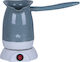 TnS Electric Greek Coffee Pot 800W with Capacity 500ml Gray