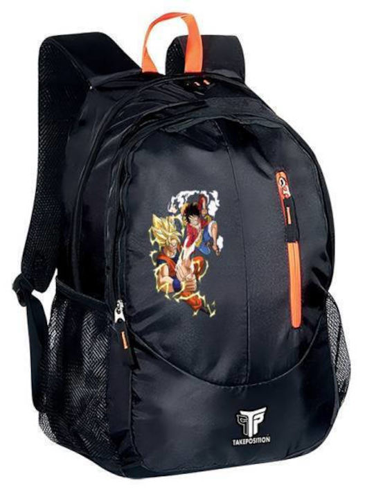 Takeposition One Piece Schulranzen Rucksack Grundschule, Grundschule in Schwarz Farbe