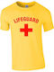 Pegasus Lifeguard T-shirt Yellow Cotton