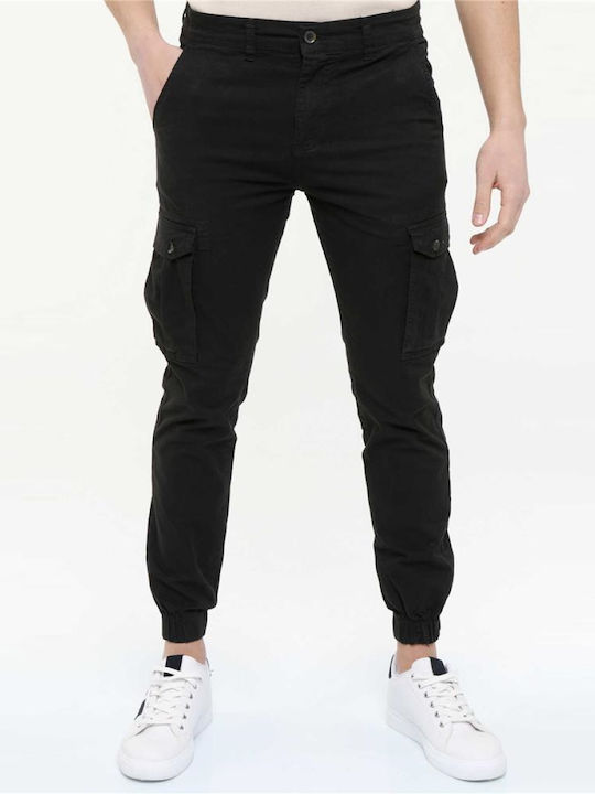 Senior Men's Trousers Cargo Black