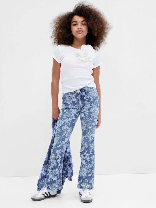 GAP Girls Denim Trouser Blue