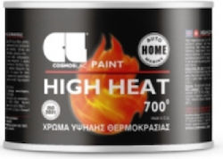 Cosmos Lac Χρώμα Υψηλής Θερμοκρασίας 350 0.175lt Ασημί Γυαλιστερό