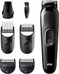 Braun Rechargeable Hair Clipper Set Brown MGK3335