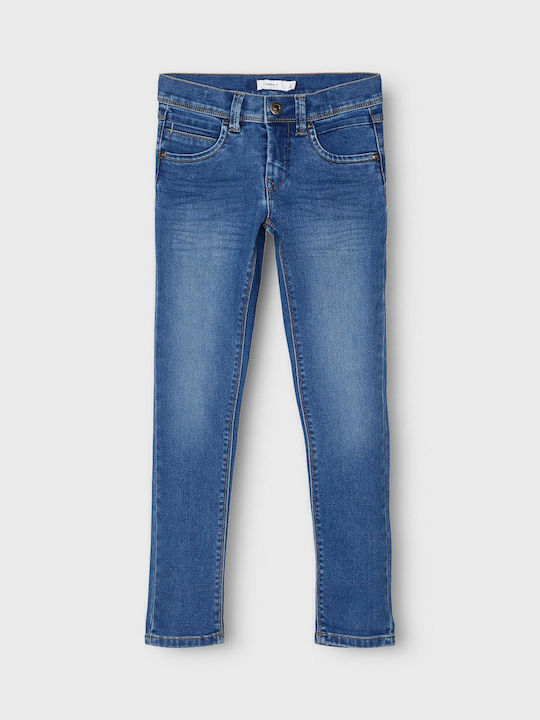 Name It Παιδικό Τζιν Παντελόνι Dark Blue