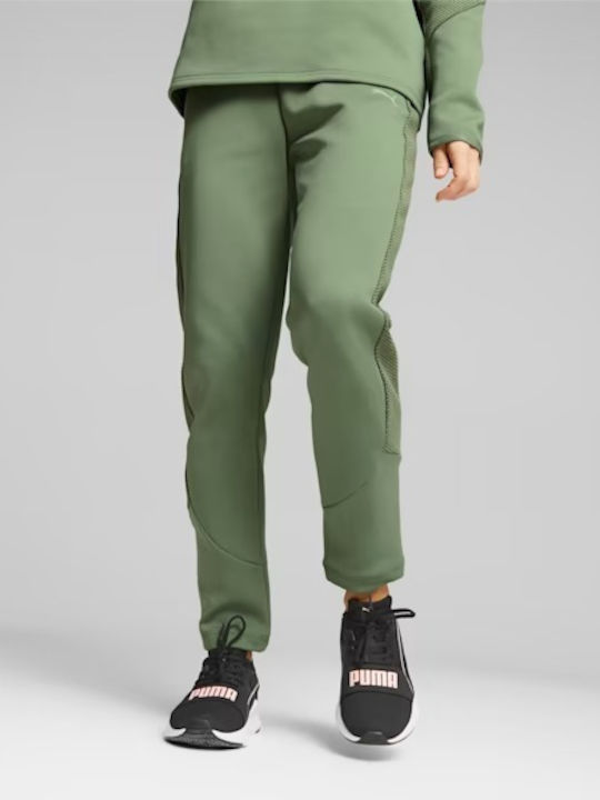 Puma Evostripe Women's Sweatpants Green