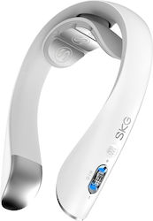 SKG K5 Pro Συσκευή Μασάζ για τον Αυχένα με Λειτουργία Θέρμανσης Λευκή