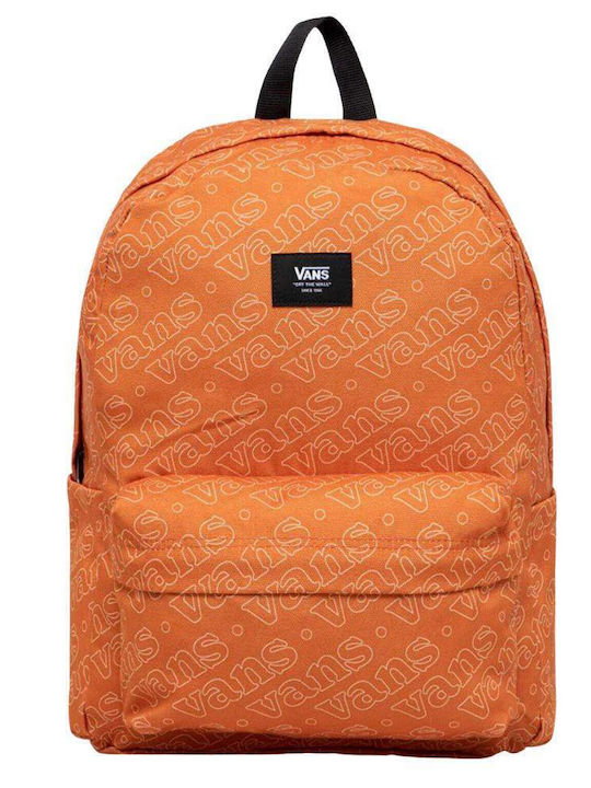 Vans Old Skool H2O School Bag Backpack Junior High-High School in Orange color