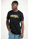 T-shirt Μαύρο