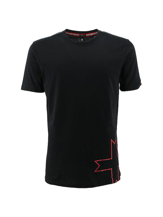 Zu Elements Ανδρικό T-shirt Κοντομάνικο Μαύρο