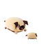 I-Total Kids Decorative Pillow Beige 33x33cm
