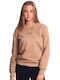 Paco & Co Women's Blouse Cotton Long Sleeve Brown