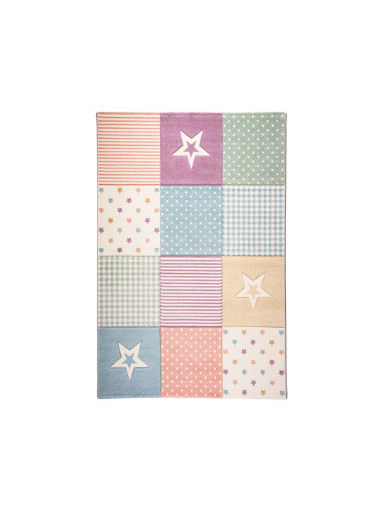 Βιοκαρπέτ Kids Synthetic Rug Stars 160x230cm