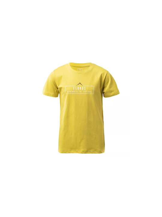 Elbrus Kinder-T-Shirt Gelb