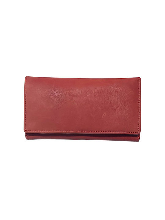 Dino Rossi Leather Women's Wallet Red