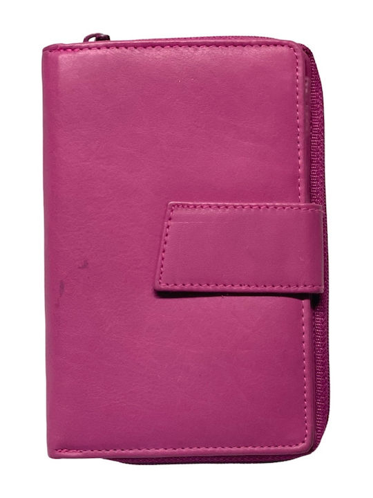 Dino Rossi Leather Women's Wallet Classic Fuchsia