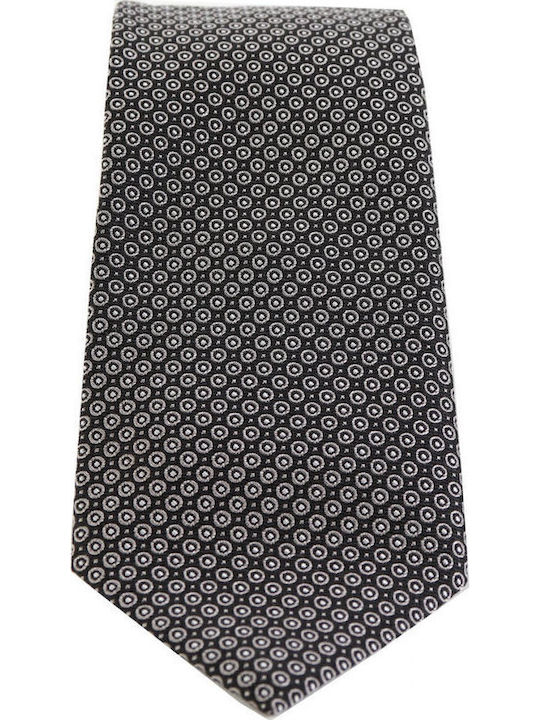 Emporio Armani Männer Krawatte Gedruckt in Schwarz Farbe