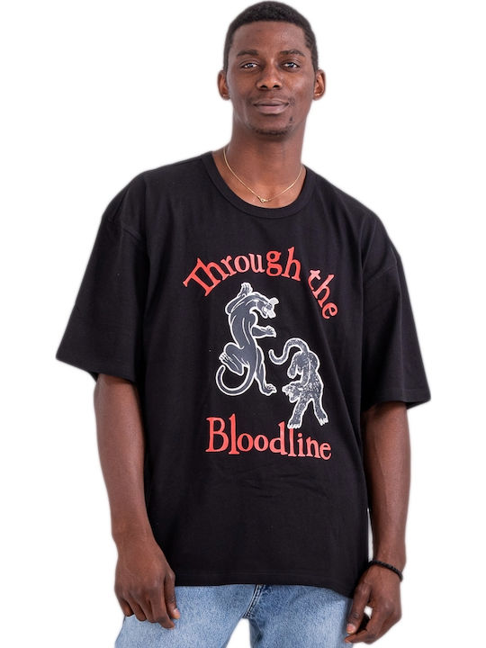 T-shirt Μαύρο