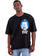 T-shirt Μαύρο