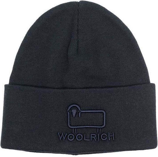 Knitted Beanie Cap Navy Blue