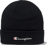 Champion Beanie Unisex Beanie Knitted in Black ...