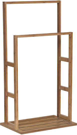 Eurocasa Double Wall-Mounted Bathroom Hook ​80x42cm Brown