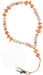 Love Pendant Каишка за китката за Мобилни Телефони Оранжев Love Pendant Каишка за китката за Мобилни Телефони Оранжев