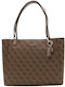 Guess Noelle HWBG7879250 Women's Bag Shopper Shoulder Brown