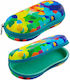 Pylones Multicolour Hard Eyeglass Case with Zipper
