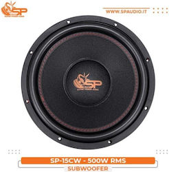 SP Audio Subwoofer Αυτοκινήτου 15" 500W RMS