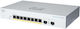 Cisco CBS220-8P-E-2G-EU Managed L2 PoE+ Switch with 8 Ethernet Ports and 2 SFP Ports