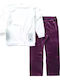 Kids' Set with Leggings Winter 2pcs White