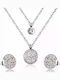 Bode Set with Necklace & Earrings from Steel